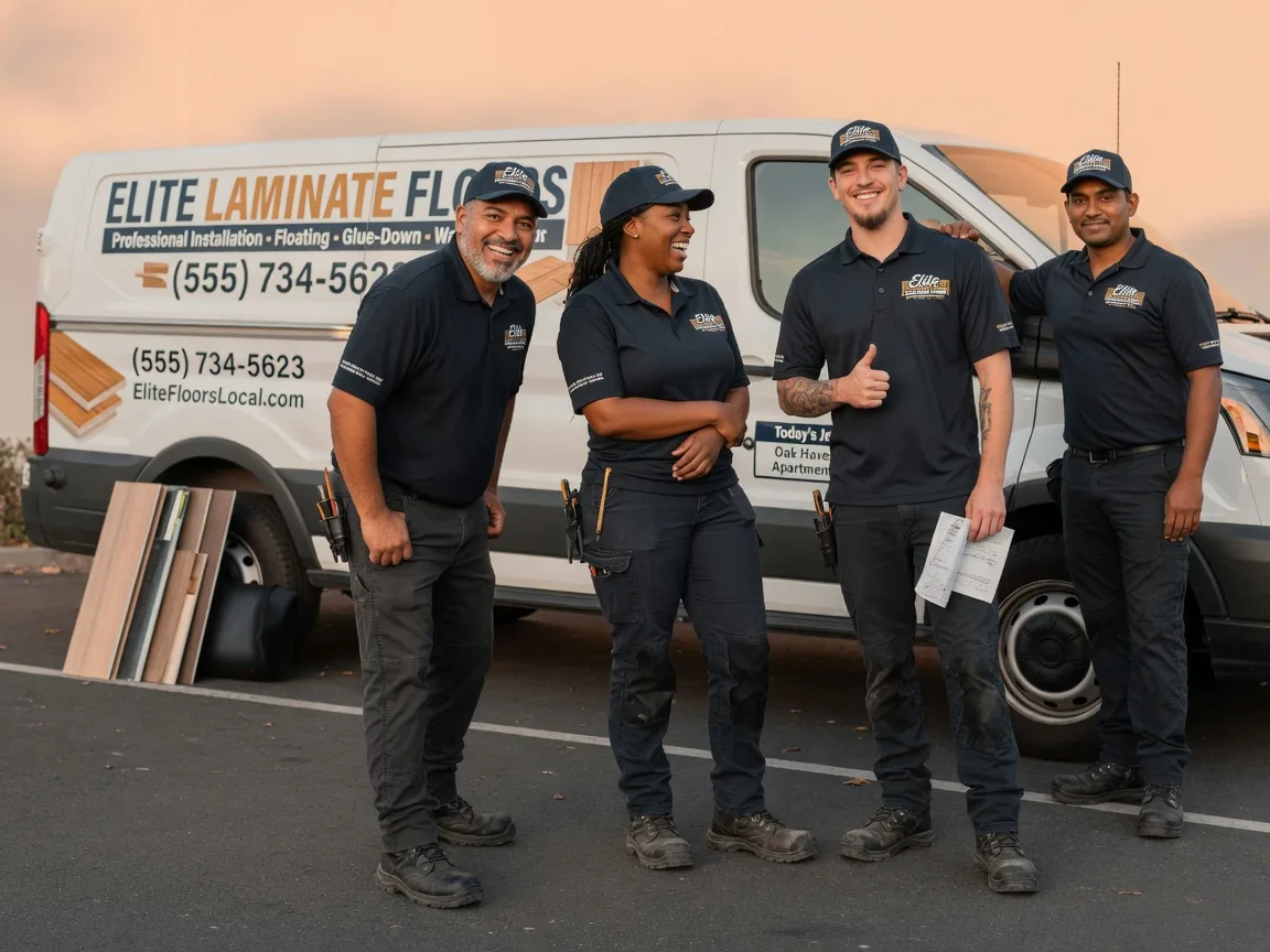 Laminate flooring installation company in Breckenridge, MI